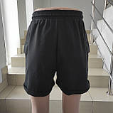 Шорти Cropp жіночі трикотаж кльош кармани M/L чорний, фото 4