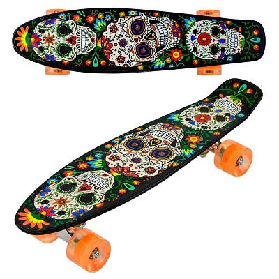 Скейт Пенні борд Р 15909 (8) Best Board, дошка = 55см, колеса PU, світло, d = 6 см
