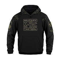 M-Tac кофта Hoodie Combat Black Multicam XS, фото 2