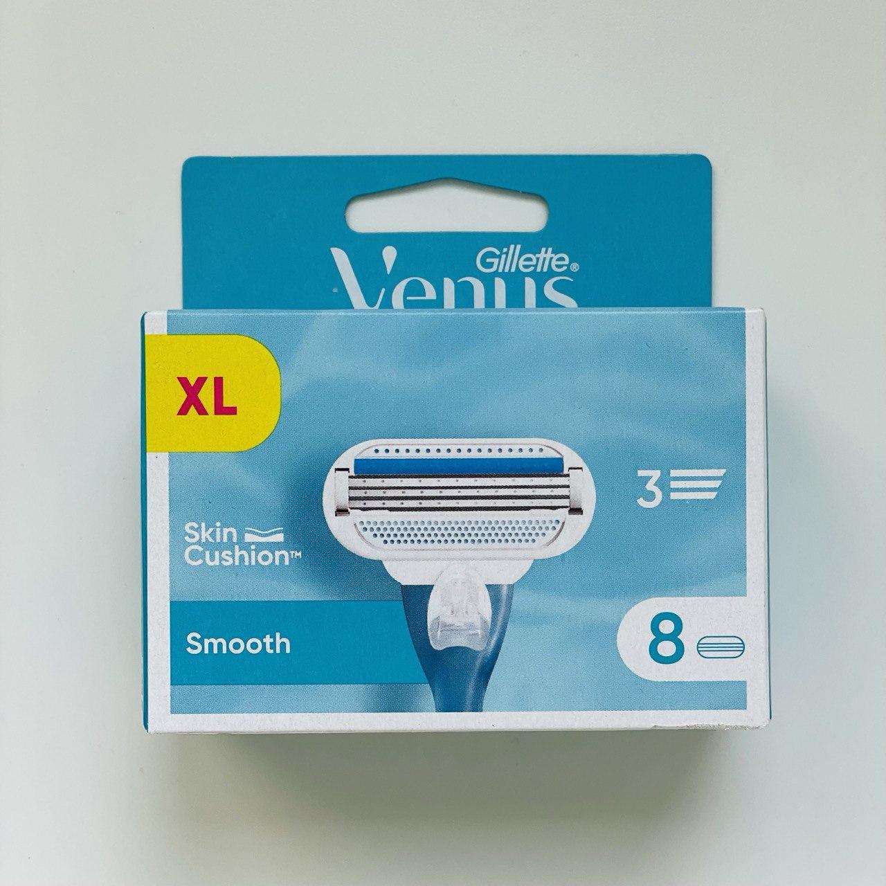 Леза Gillette Venus Smooth Skin Cushion, 8 шт.