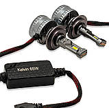 Світлодіодні LED лампи H7 KELVIN 65W 12-36V 6000К 8000LM з обманкою, фото 6