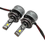 Світлодіодні LED лампи H7 KELVIN 65W 12-36V 6000К 8000LM з обманкою, фото 9