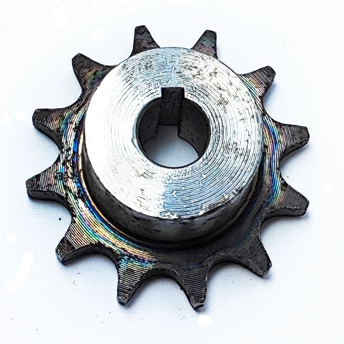 Зірка приводна 428 крок 12 зубців вал 12 мм