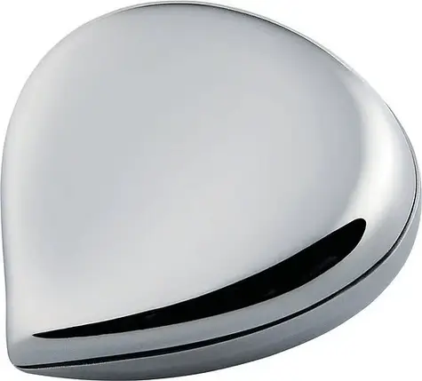 Срібна таблетниця alessi у форми каштана, фото 4