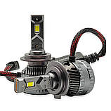 Світлодіодні LED лампи H7 KELVIN 65W 12-36V 6000К 8000LM з обманкою, фото 3