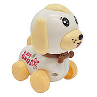 Іграшка заводна Собака 665 Білий