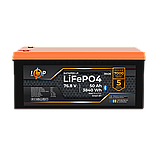 Акумулятор LP LiFePO4 76,8V - 50 Ah (3840Wh) (BMS 80A/50А) пластик Smart BT, фото 4