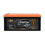 Акумулятор LP LiFePO4 64V - 50 Ah (3840Wh) (BMS 80A/50А) пластик Smart BT, фото 4