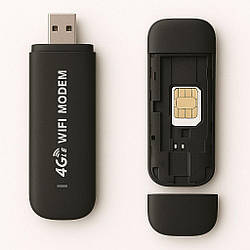 4G модем під SIM карту USB, 150 Мб/с, до 15м / Мобільний модем / 4G роутер / 4G WiFi modem