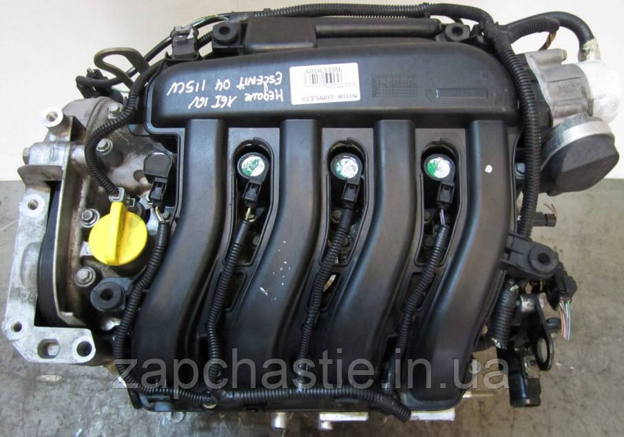 Двигун Рено Кенго 1.6 b K4M 16v