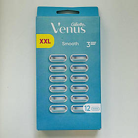 Лезва Gillette Venus Smooth упаковка 12 шт