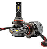 Світлодіодні LED лампи Hb3 9005 65W Kelvin 12-36V 8000Lm 6000K c обманкою, фото 8