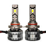 Світлодіодні LED лампи Hb3 9005 65W Kelvin 12-36V 8000Lm 6000K c обманкою, фото 9