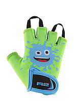 Рукавички R2 Voska колір зелений/блакитний розмір 3роки