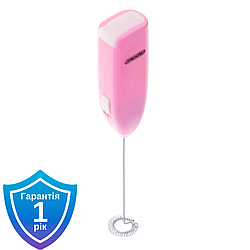 Спінювач молока Mesko MS 4493 рожевий