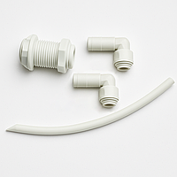 Набір швидкоз'ємних фітингів John Guest і трубки для самостійного виготовлення ємності для молока