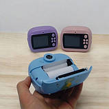 Фотоапарат-термопринтер "Кролик" (рожевий), фото 2