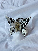 Крабик метелик чорно-білий