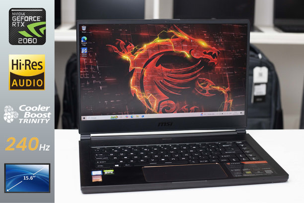 Ігровий ноутбук MSI GS65 Stealth 9SE i7-9750H | 32Gb RAM | 512Gb SSD | RTX 2060 | 240Hz | 15,6” б/в