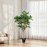 Штучне дерево - Фікус 150 см, в горщику (360429), фото 7