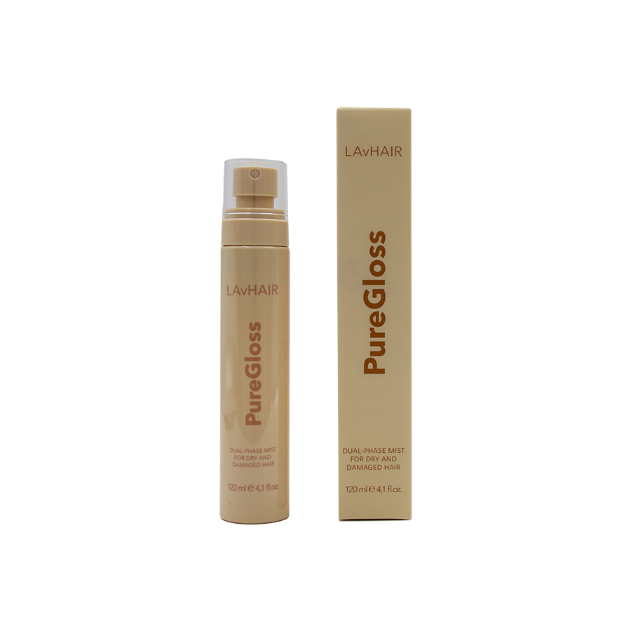 LAvHAIR PureGloss Двофазний спрей для сухого та пошкодженого волосся 120 мл (PG1701), фото 1