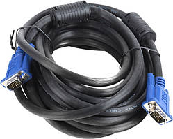 Кабель VGA (M) - VGA (M), 20 м, Black, Atcom (10701) (10701_ATCOM)