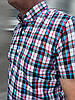 Сорочка чоловіча в клітку короткий рукав, фото 2