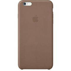 Чехол Apple Leather Case для iPhone 6 Plus/6S Plus Brown (MGQR2)