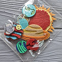 Планети з фетру (набір — космос)