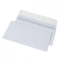 Конверти DL/E65 (110х220 мм), White, з внутрішнім друком, 50 шт, Kuvert (2053_50)