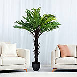 Штучна рослина - Папороть 160 см, в горщику (360528), фото 7