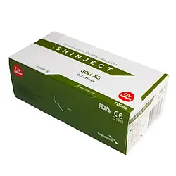 Голки карпульні SHINJECT 0.30 х 11 мм упак.100 шт.