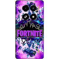 Силіконовий чохол бампер для Realme 13+ Plus 5G з малюнком Fortnite Marvel Фортнайт Марвел