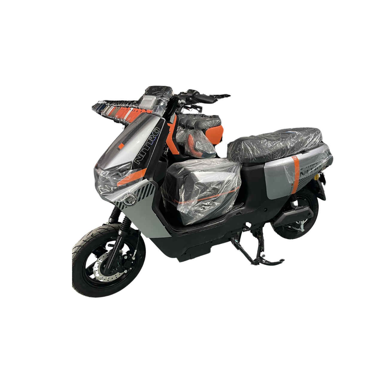 Електроскутер E-Titan Nitro 10" Чорно-сірий