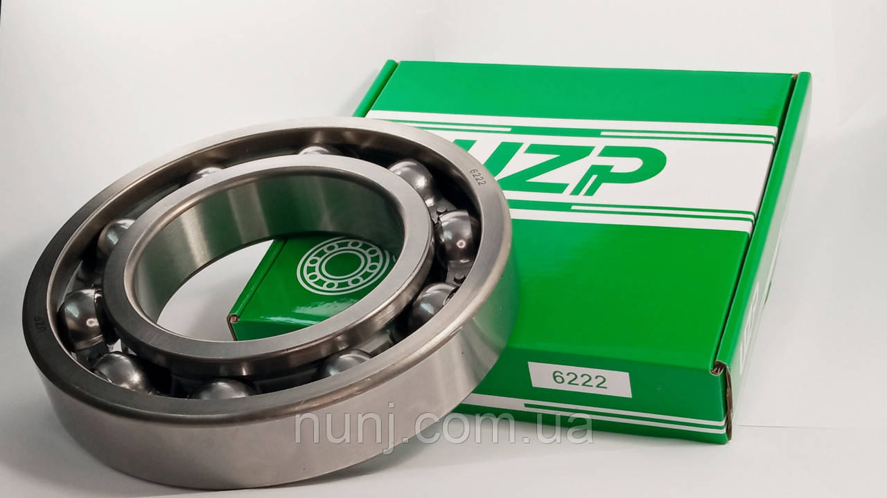 Підшипник 6222 UZP (222) розміри: 110*200*38 кульковий радіальний, фото 1