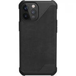 Чохол-накладка Urban Armor Gear Metropolis LT для iPhone 12 Pro Max Leather Black (11236O118340)