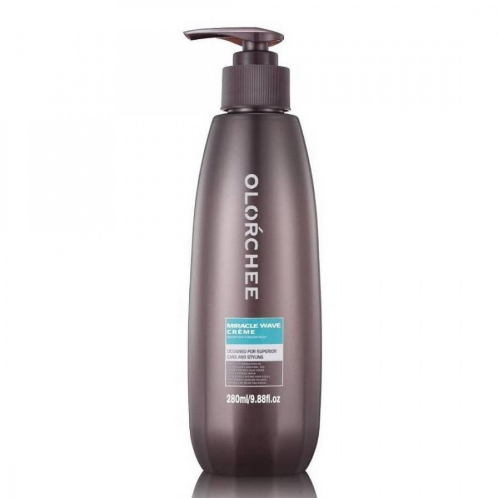 Незмивний крем для кучерявого волосся Olorchee Miracle Wave Cream, 280 мл, фото 1