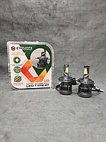 CYCLONE type 47 H4 LED Светодиодные лампы лед 5500K 9800 lumen 45watt 12-32в