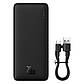 Повербанк із швидкою зарядкою на 20000 mAh Baseus Airpow Fast Charge (1USB/Type-C, 20W). Black, фото 4