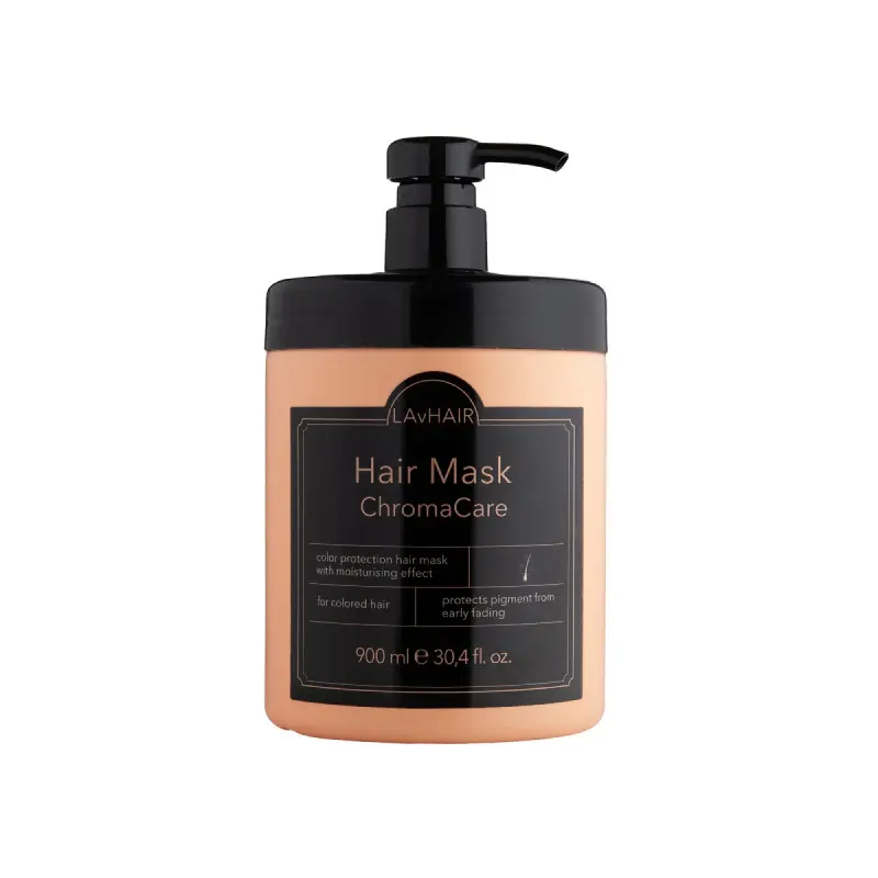 LAvHAIR ChromaCare Mask Маска для захисту кольору фарбованого волосся зі зволожувальним ефектом 900 мл (CC1058), фото 1