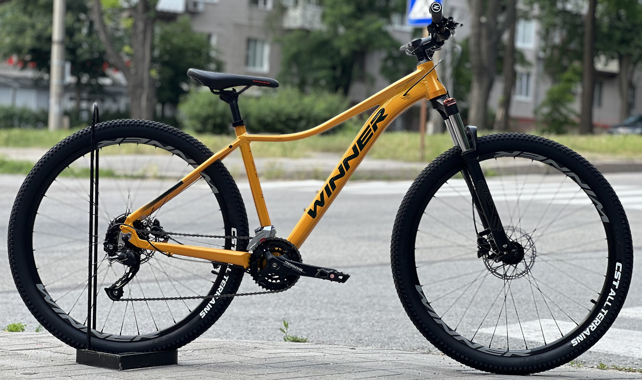 Велосипед гірський спортивний 27.5" WINNER Special помаранчевий на зріст 165-175 см