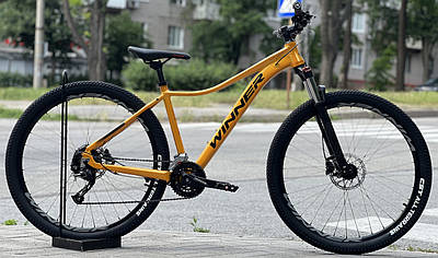 Велосипед гірський спортивний 27.5" WINNER Special помаранчевий на зріст 165-175 см