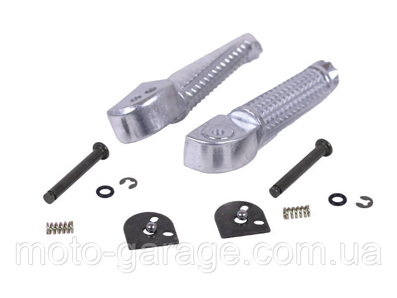 Підніжки пасажира (л+п) Viper V200-F2/V250-F2,Geon, Kovi, Lifan,Spark, фото 1