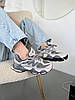 Жіночі кросівки New Balance 9060 grey сірі Нью Баланс замшеві, фото 7