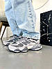Жіночі кросівки New Balance 9060 grey сірі Нью Баланс замшеві, фото 3