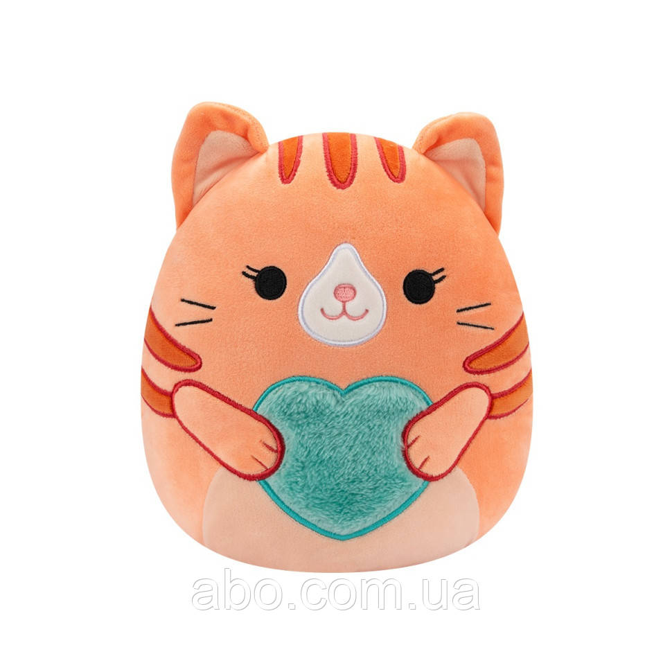 М'яка іграшка Кішечка Джиджі Squishmallows SQVA00804, 13 см, фото 1