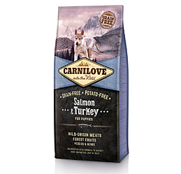 Carnilove Puppy Salmon & Turkey з лососем та індичкою для цуценят 12кг