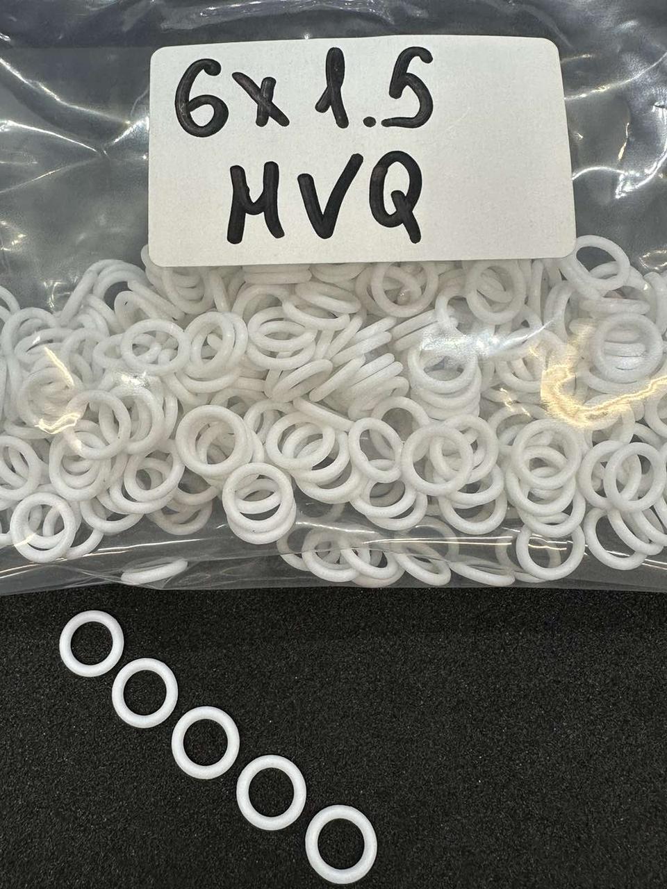 Ущільнювальне кільце O-ring MVQ70 6*1.5