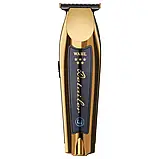 Тример для стрижки і окантовки акумуляторно-мережевий Wahl Cordless Detailer Li Gold 08171-716, фото 2