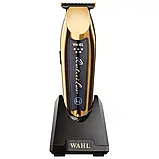 Тример для стрижки і окантовки акумуляторно-мережевий Wahl Cordless Detailer Li Gold 08171-716, фото 3